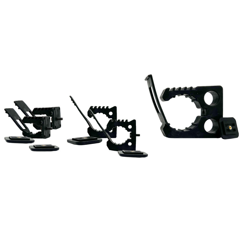 Putco Full Set of MOLLE Mount Grip kit (Set of 5 - x2 Small - x2 Medium - x1 Large) - Putco 195954