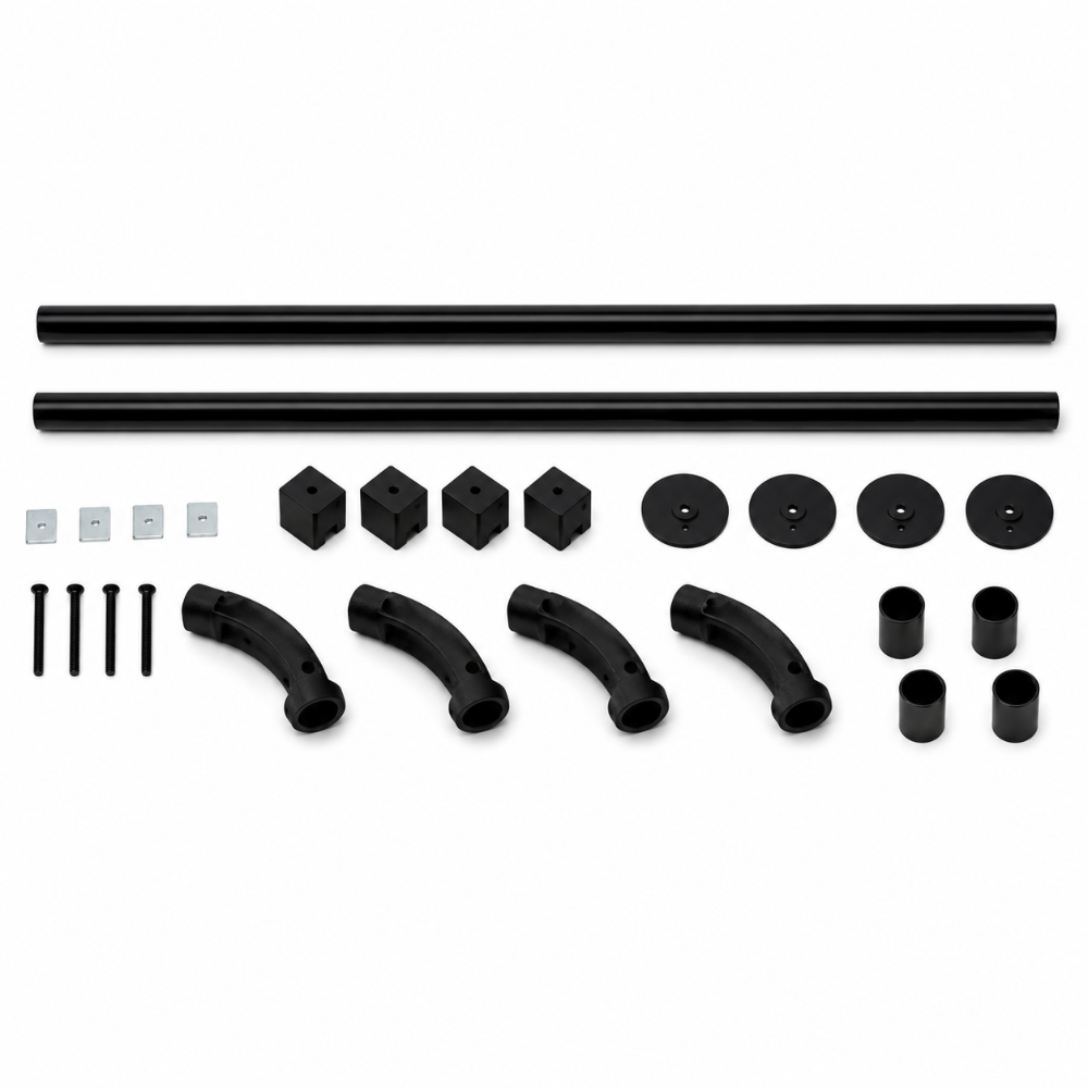 Putco 2020 Chevy Silv HD/GMC Sierra HD - 2500/3500 6.8ft Bed Locker Side Rails - Black Powder Coated - Putco 88858
