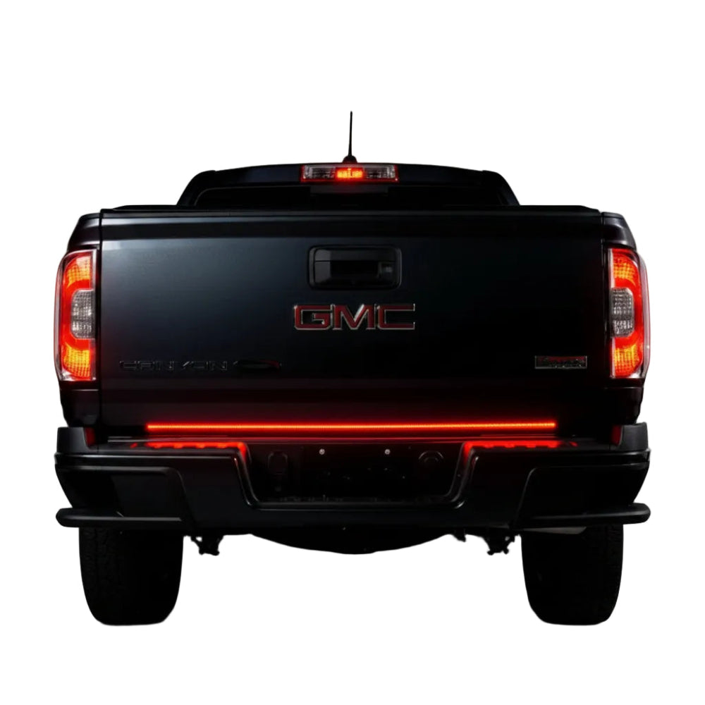 Putco 48in Red Blade LED Tailgate Light Bar, BLIS and Trailer Detection Compatible - Putco 92010-48
