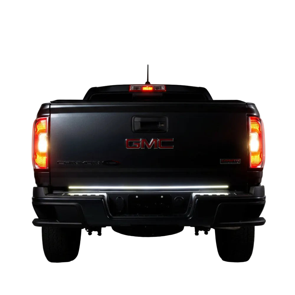 Putco 48in Red Blade LED Tailgate Light Bar, BLIS and Trailer Detection Compatible - Putco 92010-48