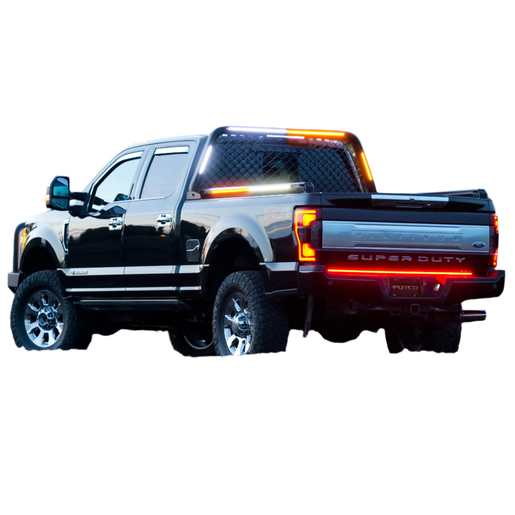 Putco 48in Work Blade LED Light Bar in Amber/White - Putco 93009-48