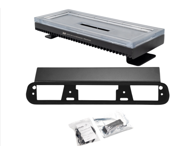Putco Universal Yellow Jacket 12in x 4.5in Strobe Light Bar - Yellow/White - Putco 960112