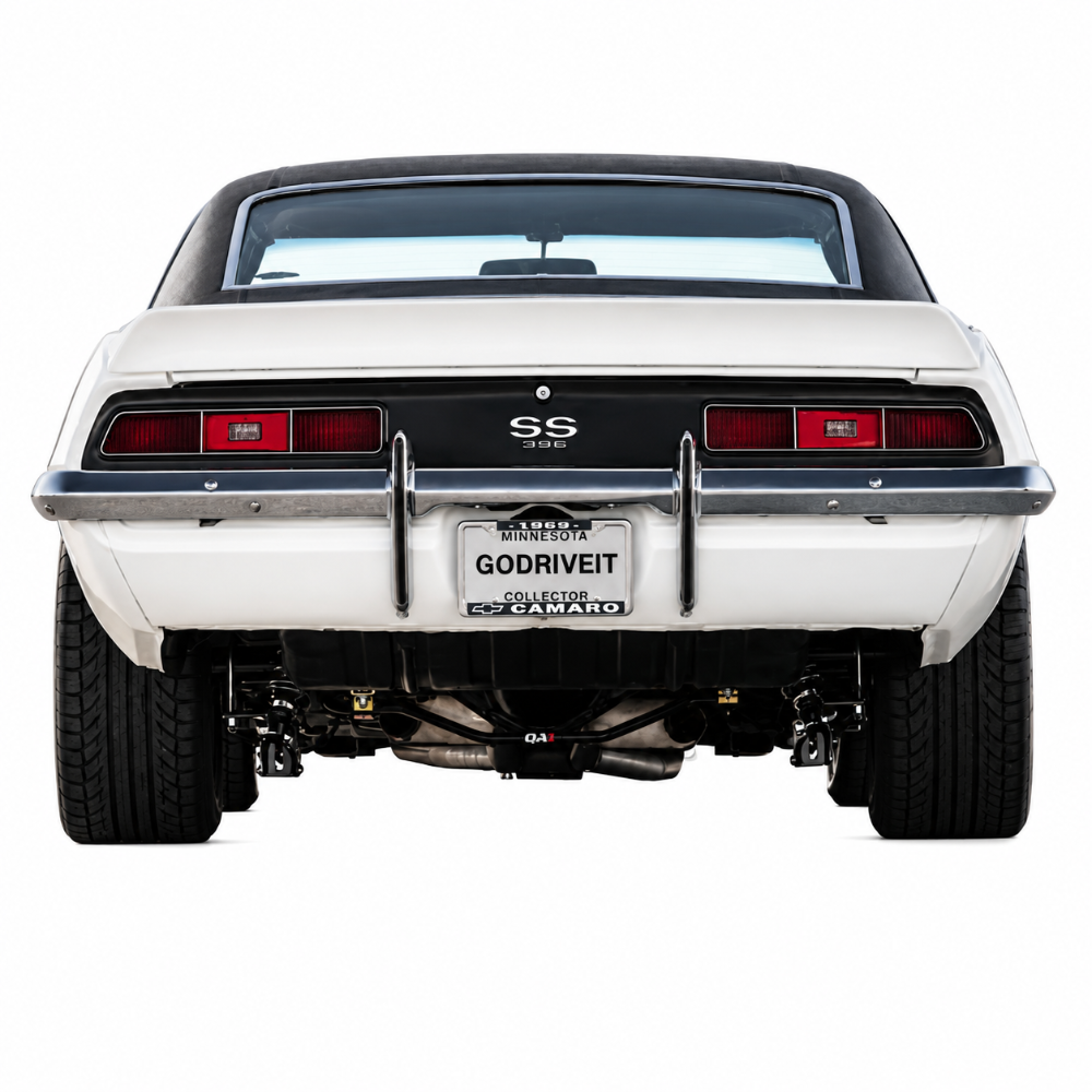 QA1 four link suspension kit for 1967-1969 Camaro and Firebird models
