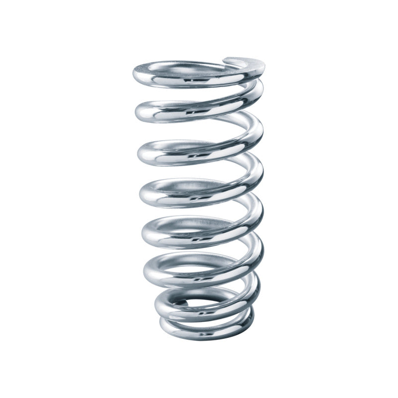 QA1 QA1 3-1/2in ID Tapered Spring - 8in Length x 700lbs/in - Chrome Plated