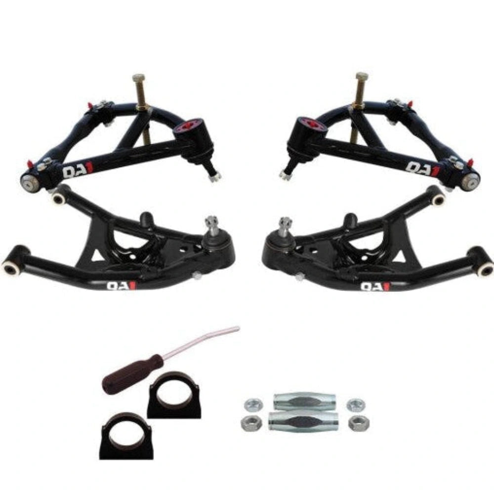 QA1 68-74 GM X-Body Level 3 Drag Kit 2.0 w/o Shocks - QA1 QAPDK33-GMX2