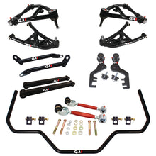 Load image into Gallery viewer, QA1 adjustable rear upper and lower control arms with polyurethane bushings