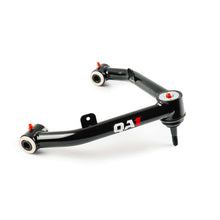 Load image into Gallery viewer, QA1 upper control arm assembly with bushings and orange grease fittings for 99-06 Chevy Silverado 1500 2WD front suspension kit.