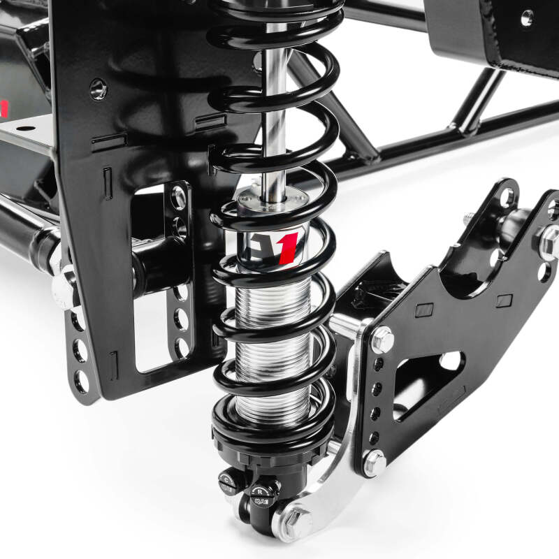 Hardware and components included with QA1 rear suspension kit for Chevy Silverado 1500