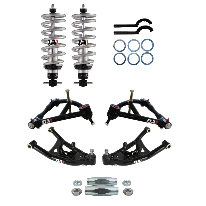 QA1 Level 1 full vehicle drag kit with shocks for 1967-1969 GM F-Body, image 1