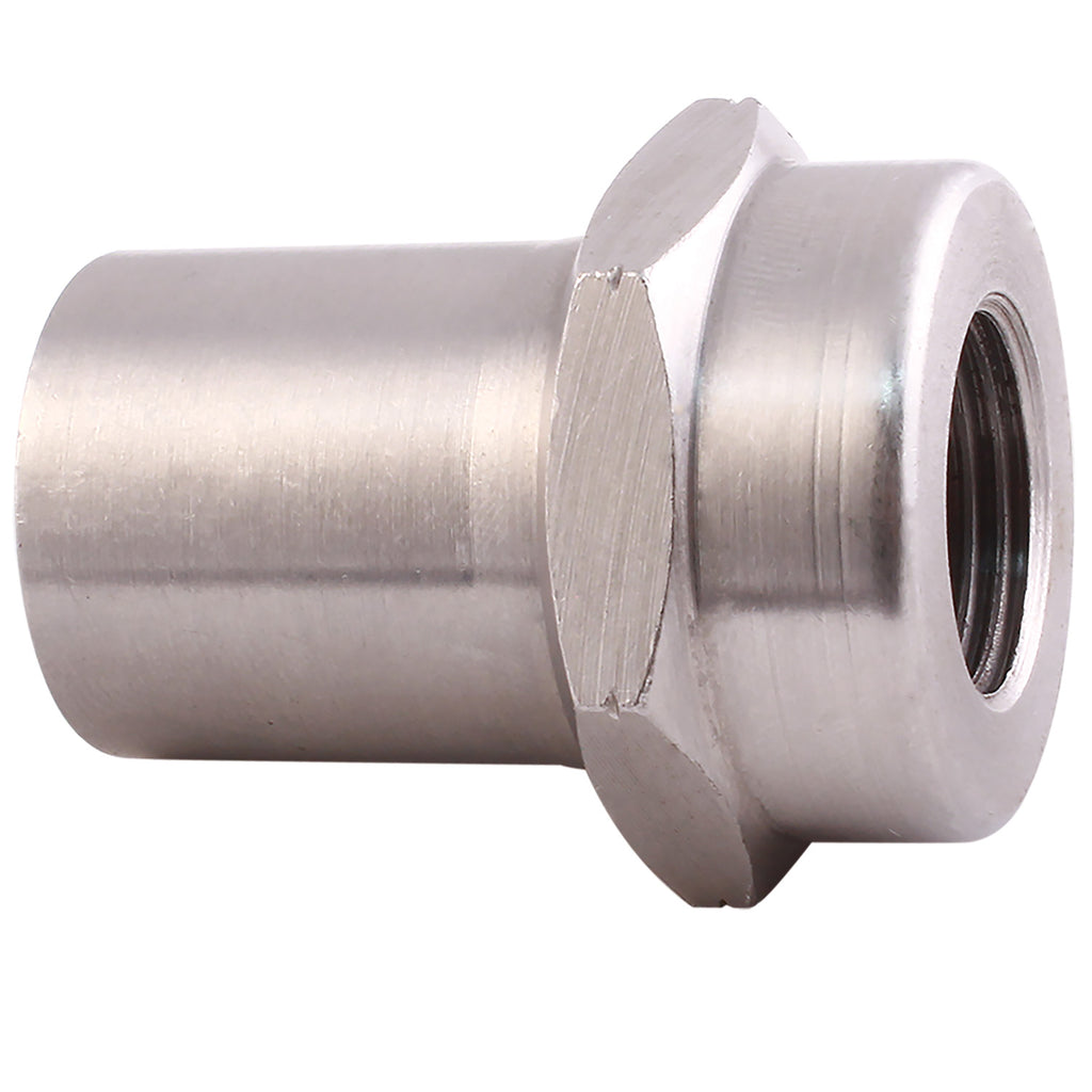-QA1 Tube Adapter - 1-1/4in OD - Hex - Left Hand - 3/4-16 Thread .120 Wall - Alloy-Suspension Arms & Components-QA1