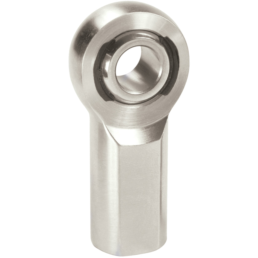 -QA1 X Series Endura Rod End - Female/Right Hand - .5in Bore x 1/2-20 - Alloy Steel-Tie Rods-QA1