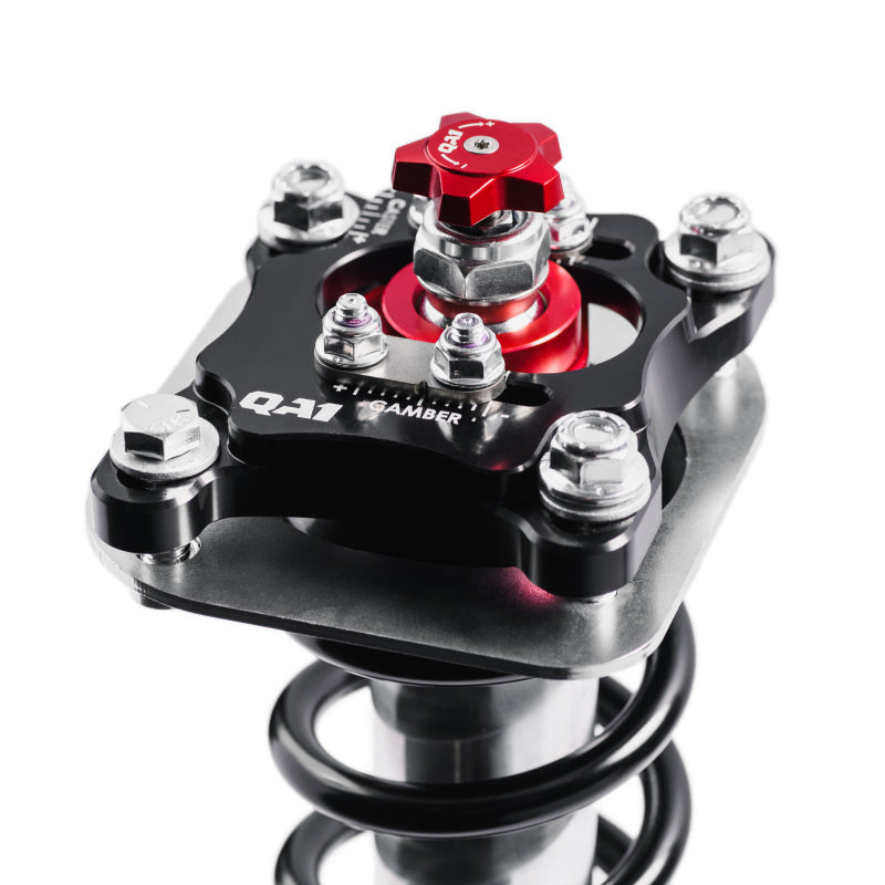 Included caster camber plates - Close Up