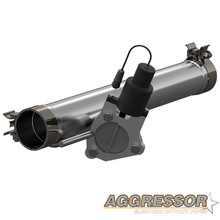 Load image into Gallery viewer, QTP 09-18 Ram 1500 3in 304SS Aggressor Cutout Mid Pipe - Black Ops Auto Works