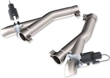 Load image into Gallery viewer, QTP 11-18 Dodge Durango 5.7L 2.5in 304SS Aggressor Cutout Dual Mid Pipes - Black Ops Auto Works
