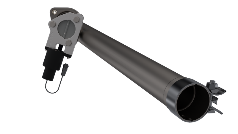 QTP 15-18 Ford F-150 CC/EC Standard Bed 2.5in 304SS Aggressor Cutout Mid Pipe - Black Ops Auto Works