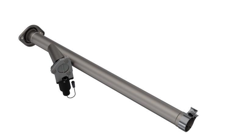 QTP 15-18 Ford F-150 CC/EC Standard Bed 2.5in 304SS Aggressor Cutout Mid Pipe - Black Ops Auto Works