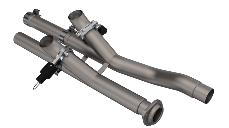 QTP 17-18 Ford Raptor EC/CC 2.5in 304SS Aggressor Cutout Dual Mid Pipes - Black Ops Auto Works