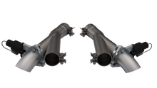 Load image into Gallery viewer, QTP 2018+ Jeep Grand Cherokee Trackhawk 2.75in 304SS Aggressor Cutout Dual Mid Pipes - Black Ops Auto Works