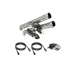 Load image into Gallery viewer, QTP 2021-2025 Ram 1500 TRX Aggressor Cutout Pipe - QTP 520121
