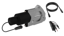 Load image into Gallery viewer, QTP 2.25in Bolt-On QTEC Electric Cutout Valve - Single - Black Ops Auto Works