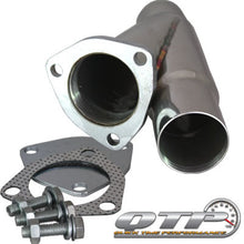 Load image into Gallery viewer, QTP 2.25in Weld-On QTEC Exhaust Cutout Y-Pipe - Black Ops Auto Works