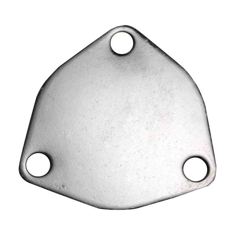 QTP 2.5in Bolt-On QTEC 3 Bolt Cover Plate - Black Ops Auto Works