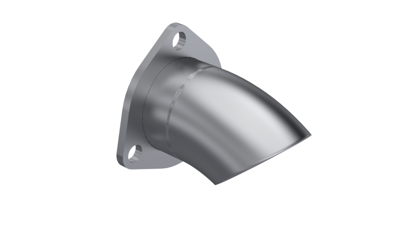 QTP 2.5in Bolt-On QTEC Adjustable Turn Down - Black Ops Auto Works