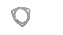 Load image into Gallery viewer, QTP 2.5in Weld-On QTEC 3 Bolt Flange - Black Ops Auto Works