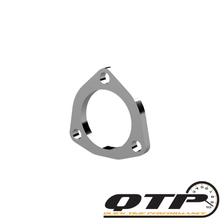 Load image into Gallery viewer, QTP 2.5in Weld-On QTEC 3 Bolt Flange - Black Ops Auto Works