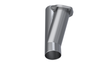 Load image into Gallery viewer, QTP 2.5in Weld-On QTEC Exhaust Cutout Y-Pipe - Black Ops Auto Works