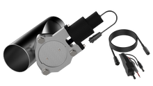 Load image into Gallery viewer, QTP 3.5in Bolt-On QTEC Electric Cutout Valve - Single - Black Ops Auto Works