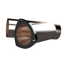 Load image into Gallery viewer, QTP 3.5in Weld-On QTEC Exhaust Cutout Y-Pipe - Black Ops Auto Works