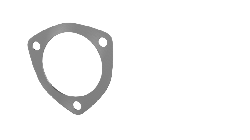 QTP 3in Bolt-On QTEC 3 Bolt Gasket - Black Ops Auto Works
