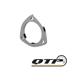 Load image into Gallery viewer, QTP 3in Weld-On QTEC 3 Bolt Flange - Black Ops Auto Works