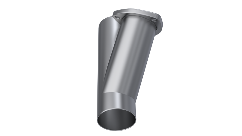 QTP 3in Weld-On QTEC Exhaust Cutout Y-Pipe - Black Ops Auto Works