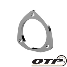 Load image into Gallery viewer, QTP 4in Weld-On QTEC 3 Bolt Flange - Black Ops Auto Works