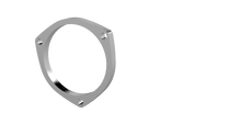 Load image into Gallery viewer, QTP 4in Weld-On QTEC 3 Bolt Flange - Black Ops Auto Works