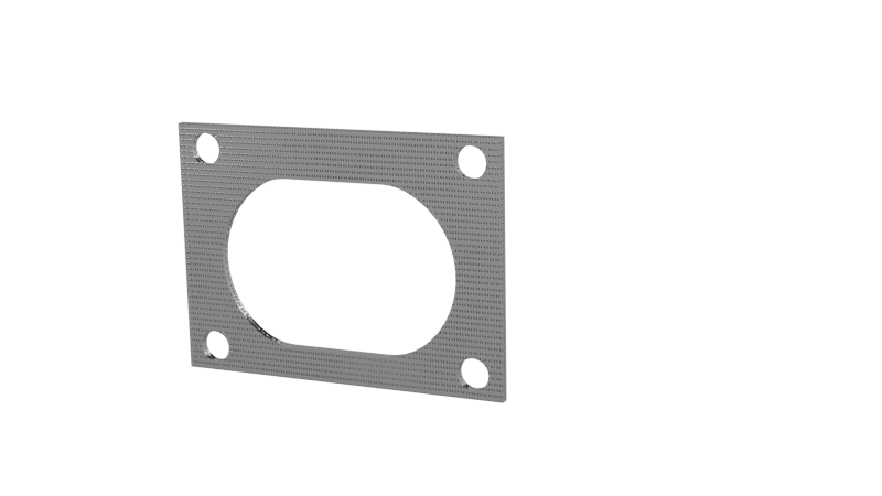 QTP Bolt-On QTEC Low Profile 4 Bolt Gasket - Black Ops Auto Works