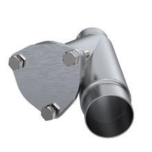 Load image into Gallery viewer, QTP 2.25in Weld-On QTEC Exhaust Cutout Y-Pipe - QTP 10225