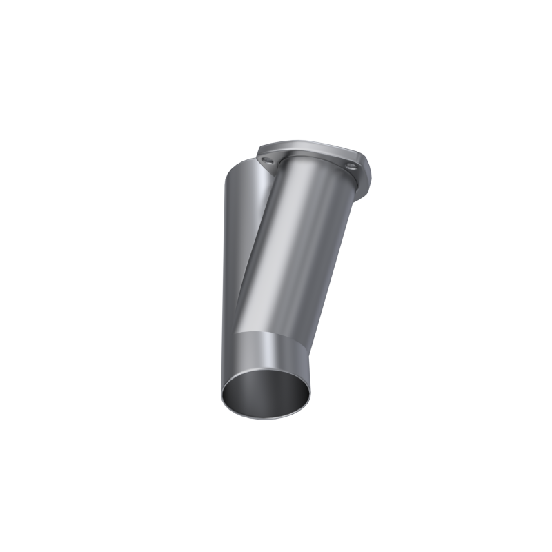 QTP 3in Weld-On QTEC Exhaust Cutout Y-Pipe - QTP 10300