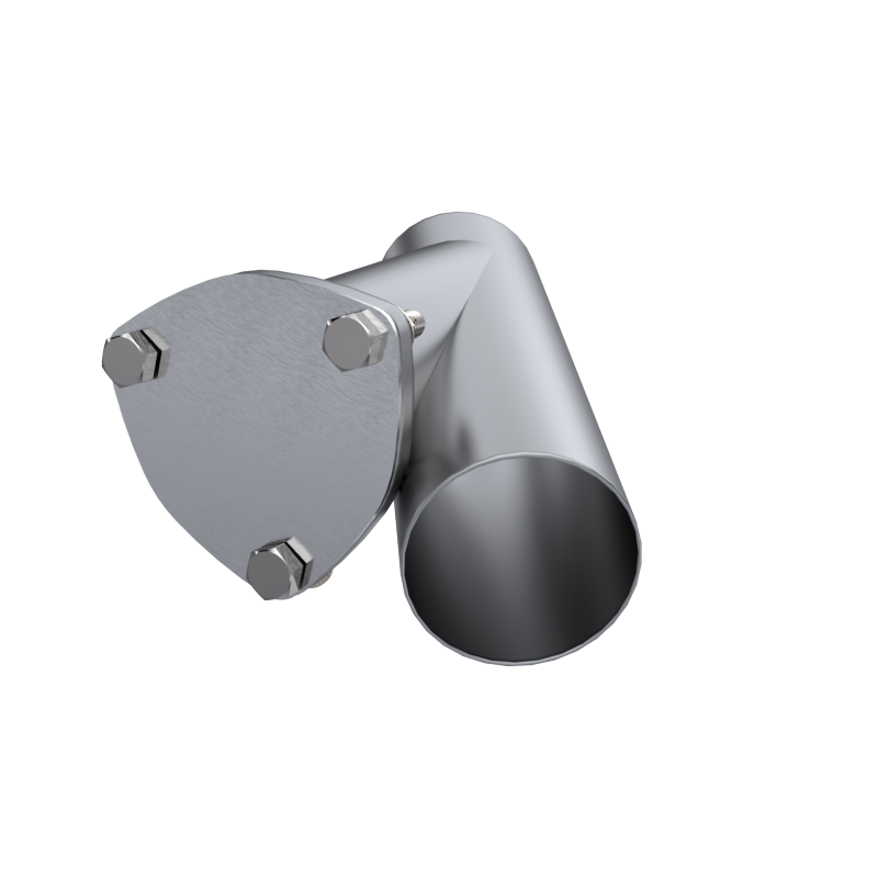 QTP 3in Weld-On QTEC Exhaust Cutout Y-Pipe - QTP 10300
