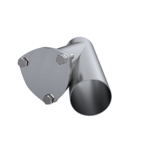 Load image into Gallery viewer, QTP 3in Weld-On QTEC Exhaust Cutout Y-Pipe - QTP 10300