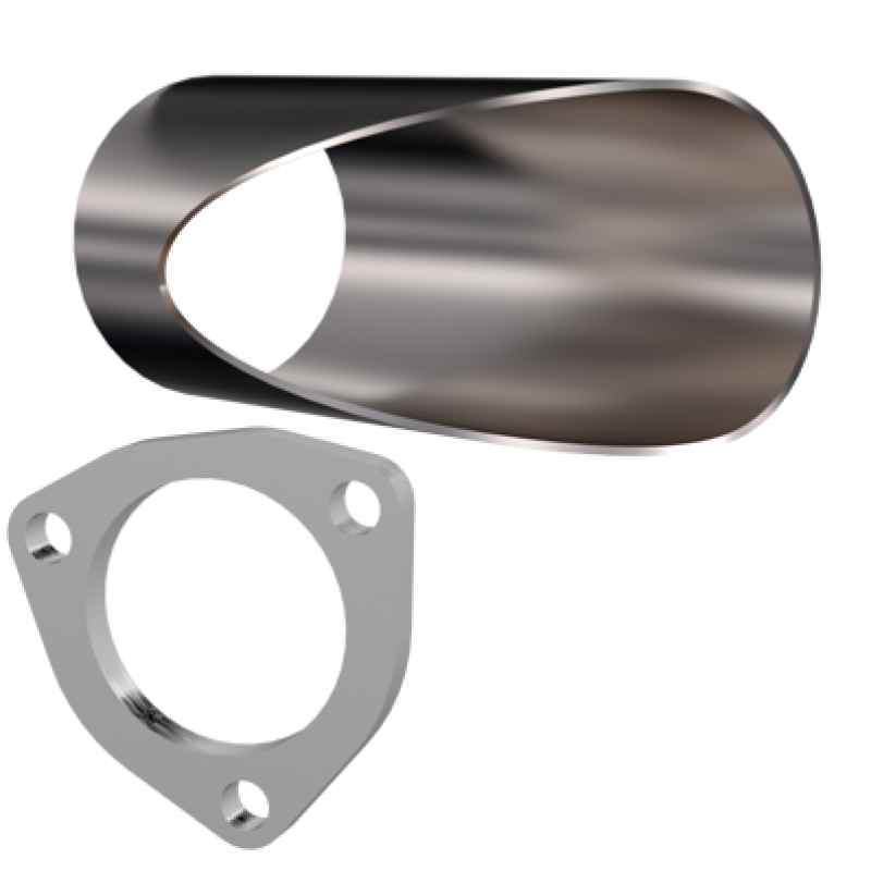 QTP 3in Weld-On QTEC DIY Cutout Pipe - QTP 10301
