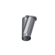 Load image into Gallery viewer, QTP 3.5in Weld-On QTEC Exhaust Cutout Y-Pipe - QTP 10350