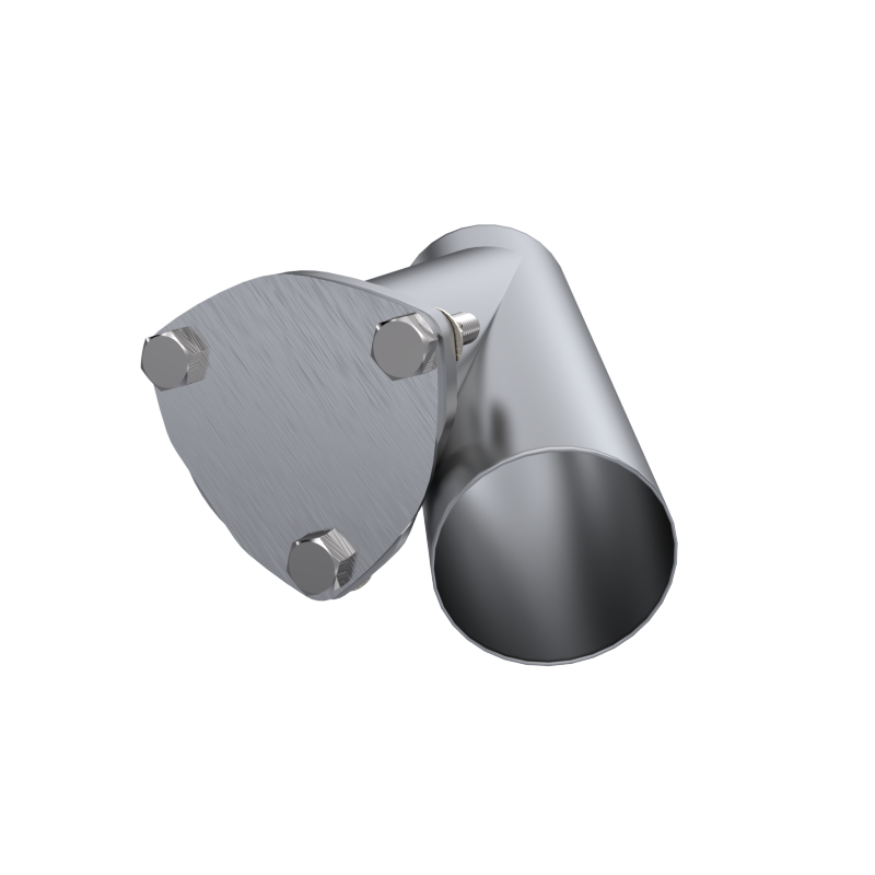 QTP 3.5in Weld-On QTEC Exhaust Cutout Y-Pipe - QTP 10350