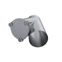 Load image into Gallery viewer, QTP 4in Weld-On QTEC Exhaust Cutout Y-Pipe - QTP 10400