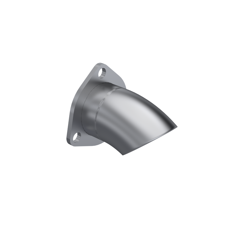 QTP 2.5in Bolt-On QTEC Adjustable Turn Down - QTP 11250
