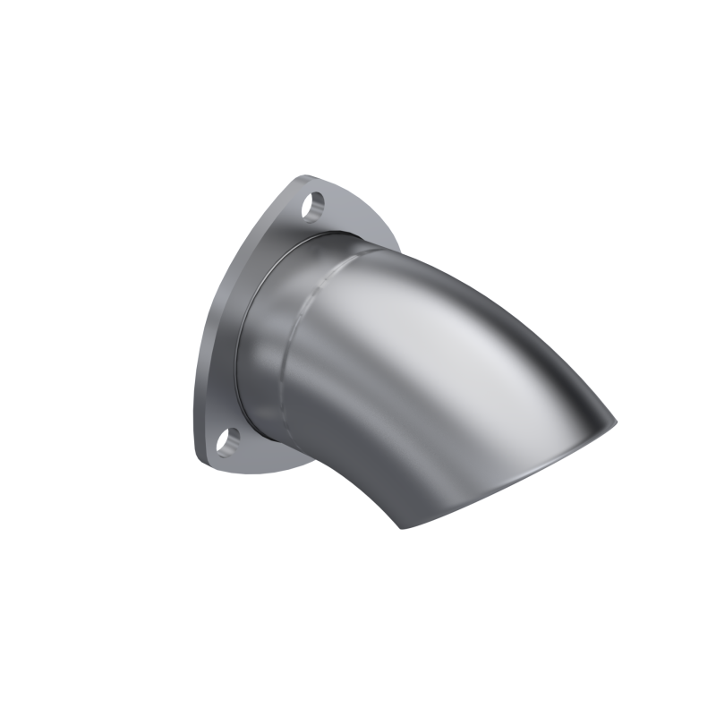 QTP 3in Bolt-On QTEC Adjustable Turn Down - QTP 11300