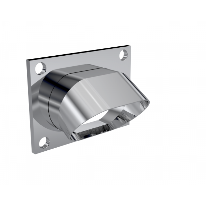 QTP Bolt-On QTEC Low Profile Oval Turn Down - QTP 11339