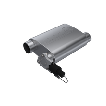 Load image into Gallery viewer, QTP 3in Weld-On 304SS Screamer Muffler w/Bolt-On QTEC Electric Cutout - QTP 13300C